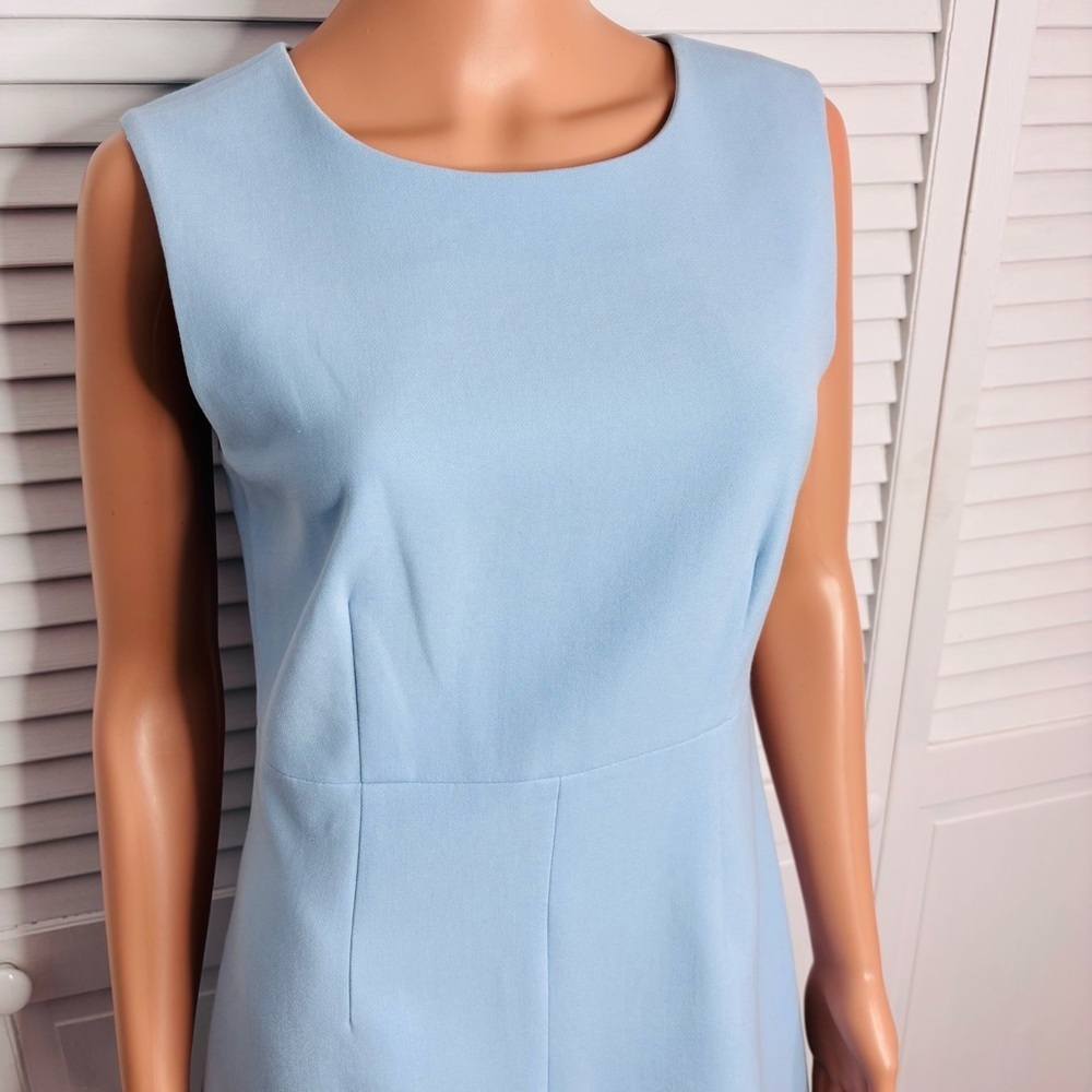 DIANE VON FURSTENBERG Robin Blue Carrie Dress Size 8 - Picture 2 of 10